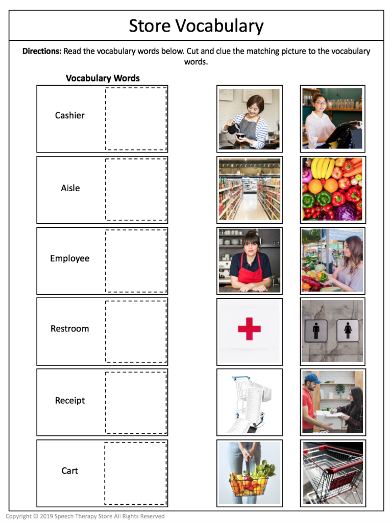 7+ free community outings printables life skills - speech therapy